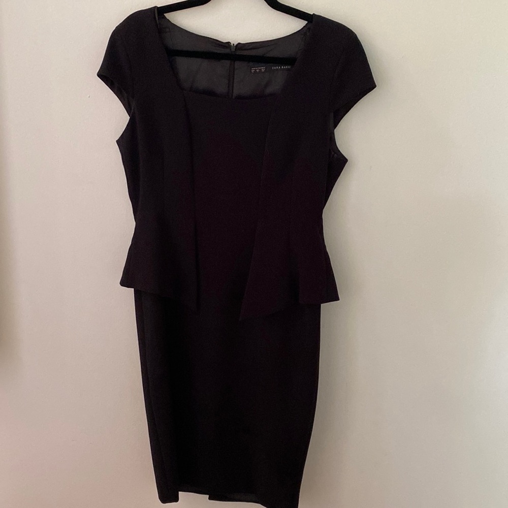 Zara fully lined structured tailored dress